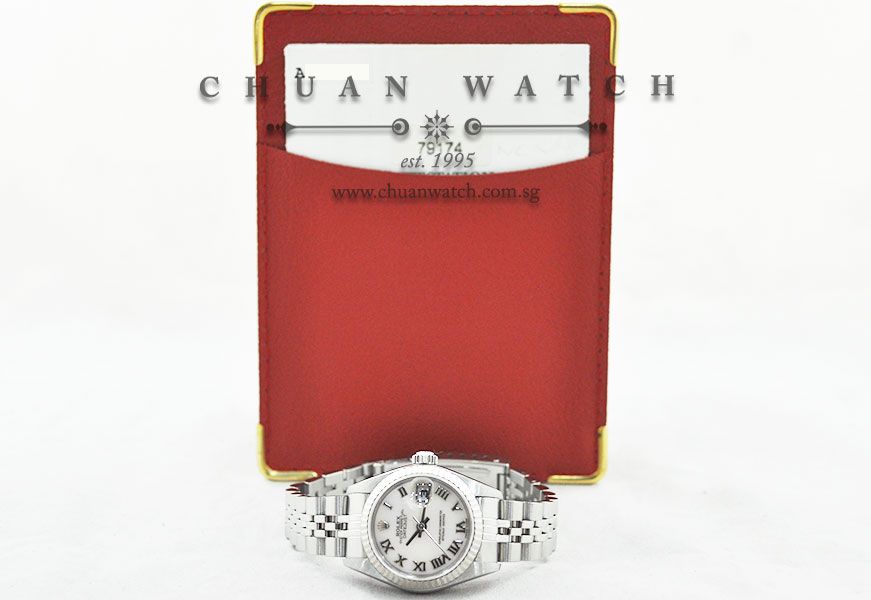 Rolex Ladies DateJust 26mm 79174 Pink MOP Roman - Discontinued - Image 5