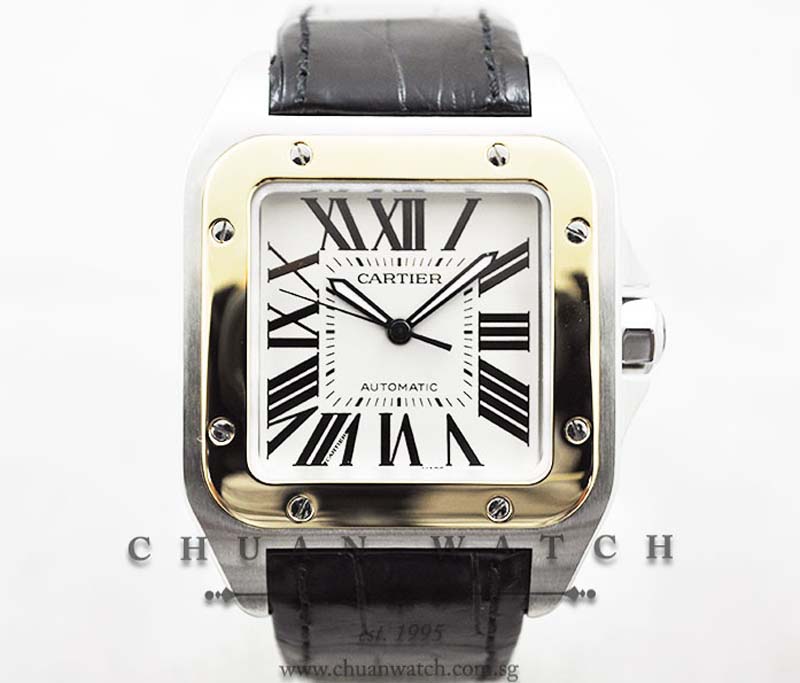Cartier Santos 100 XL Two-Tone W20072X7