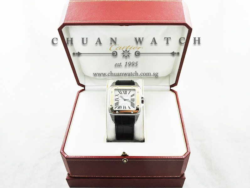 Cartier Santos 100 XL Two-Tone W20072X7 - Image 5