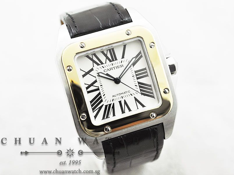 Cartier Santos 100 XL Two-Tone W20072X7 - Image 3