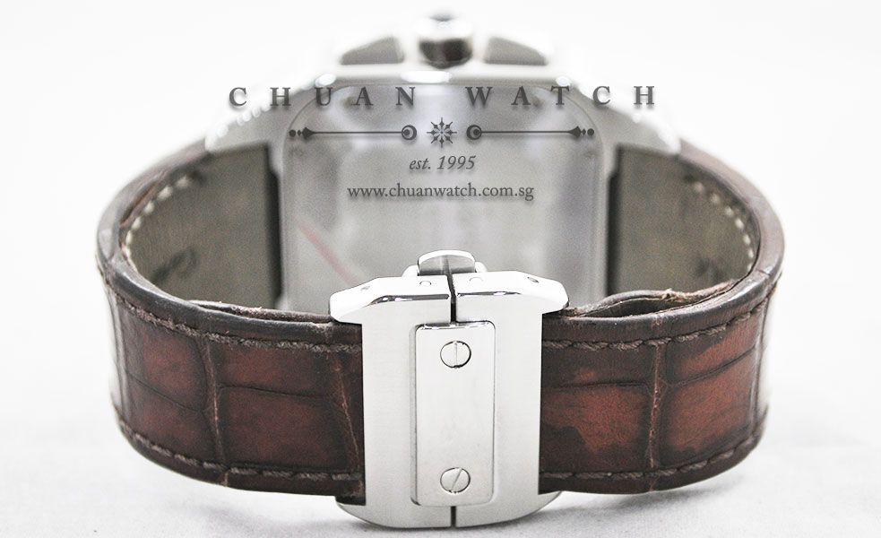 Cartier Santos 100 XL Chronograph W20090X8 - Discontinued - Image 4