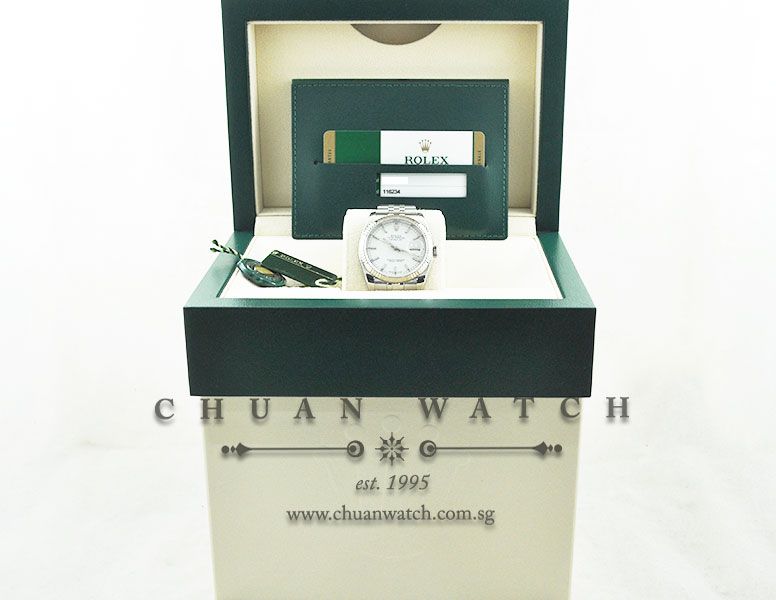 Rolex Gents DateJust 36mm 116234 White Baton - Image 5