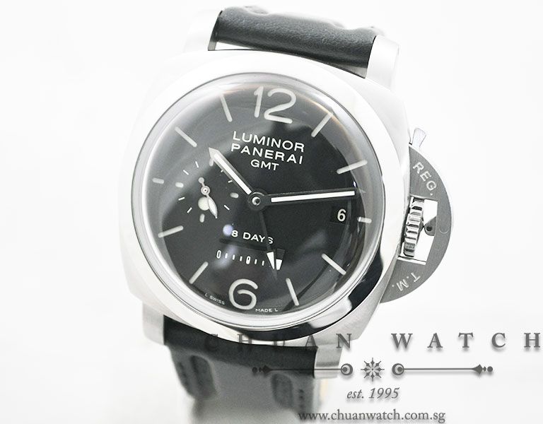 Panerai Luminor 1950 8-Days GMT Dot Dial Pam 233 I - Image 2