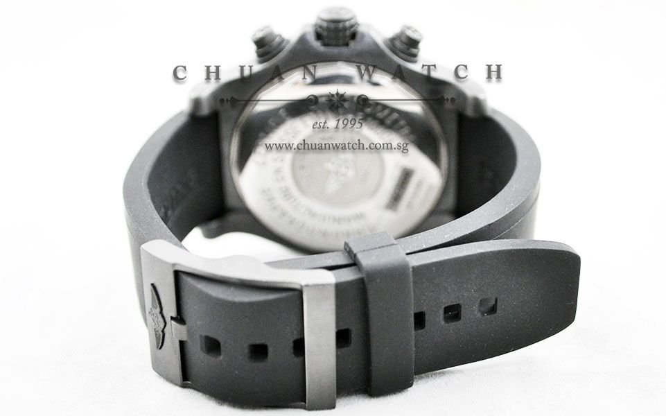Breitling Avenger Seawolf Chronograph Blacksteel Quartz 48mm M73390 - Limited Edition of 2000 Pieces Only - Image 4