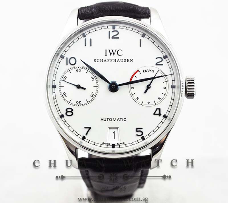 IWC Portuguese 7-Days IW500107 - Discontinued
