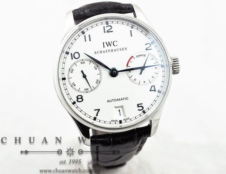 IWC Portuguese 7-Days IW500107 - Discontinued - Image 3