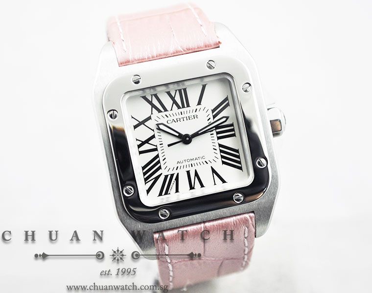 Cartier Santos 100 Midsize W20126X8 - Image 3