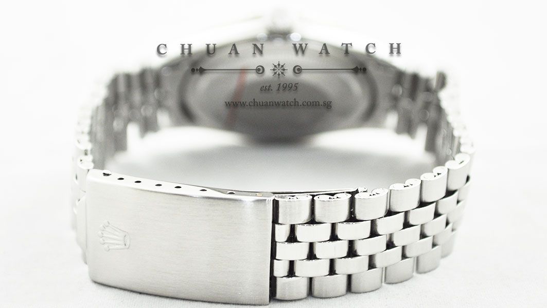Rolex Vintage DateJust Thunderbird 36mm 1625 Silver Sunburst Baton - Discontinued - Image 4