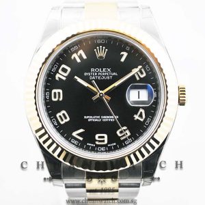 Rolex DateJust II 116333 Black Arabic