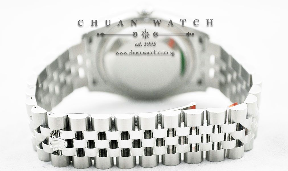 Rolex Gents DateJust 36mm 116234 Silver Sunburst Diamonds - Image 4