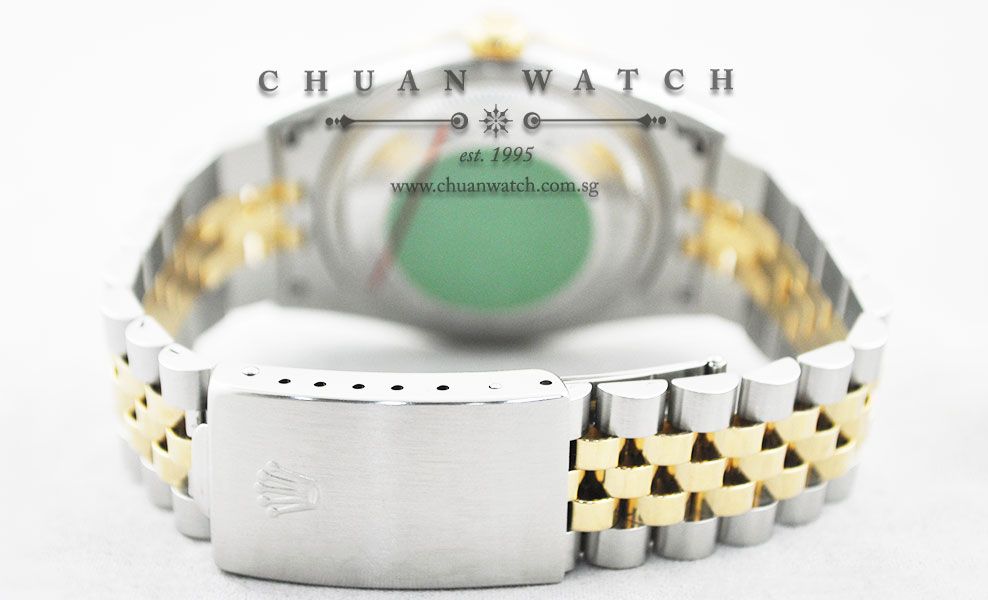 Rolex Gents DateJust 36mm 16233 Champagne Sunburst Diamonds - Discontinued - Image 4