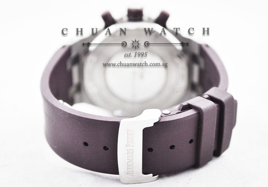 Audemars Piguet Ladies Royal Oak Offshore Plum 26048SK - Image 4