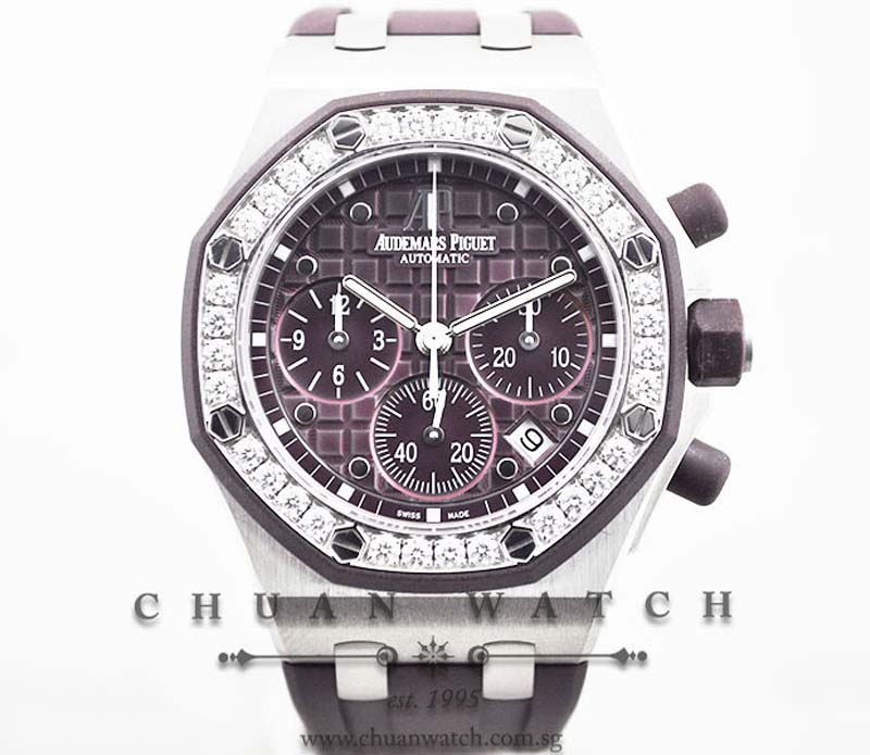 Audemars Piguet Ladies Royal Oak Offshore Plum 26048SK
