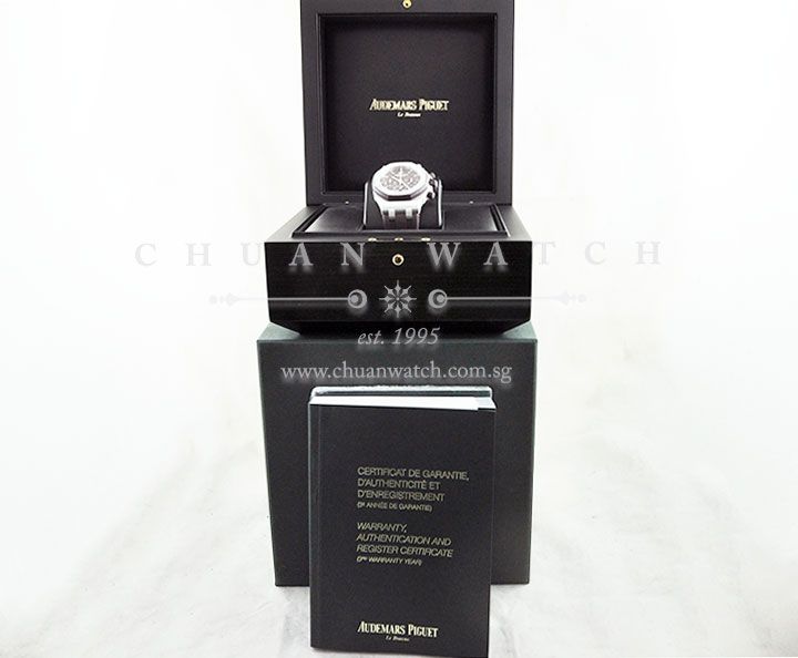 Audemars Piguet Ladies Royal Oak Offshore Plum 26048SK - Image 5