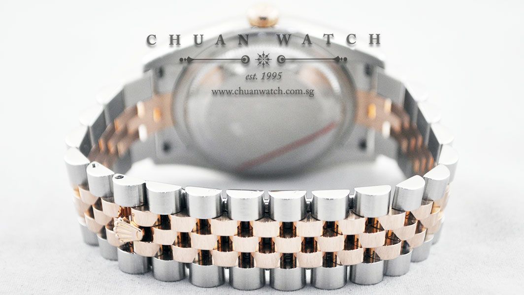 Rolex Gents DateJust 36mm 116231 Black Jubilee Diamonds - Image 4