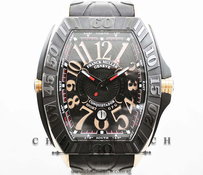 Franck Muller Conquistador Grand Prix Rose Gold 9900 SC DT GPG