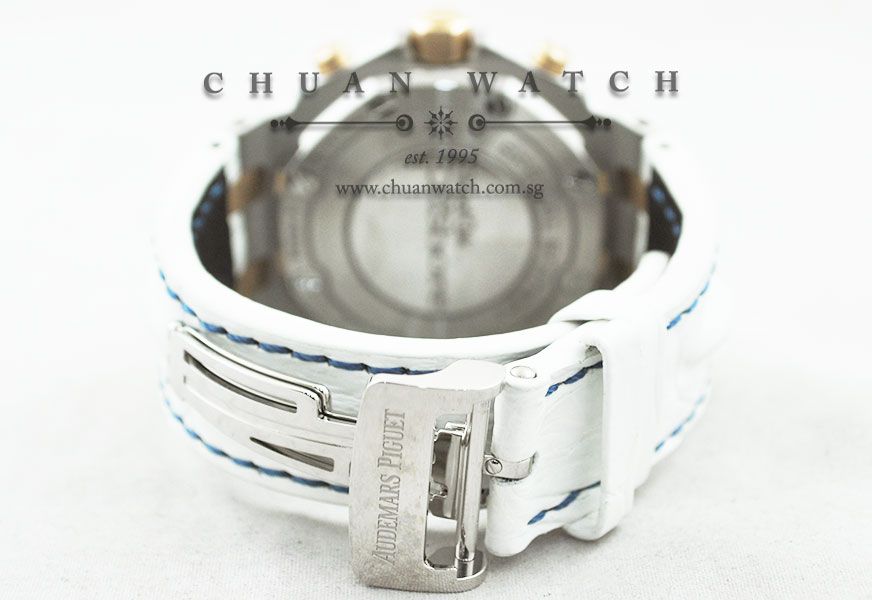 Audemars Piguet Ladies Royal Oak Offshore 37mm Bucherer Edition 26234SR - Limited Boutique Edition of 300 Pieces Only - Image 4