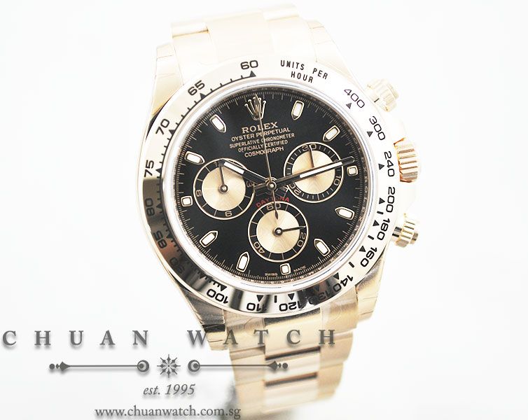 Rolex Cosmograph Daytona Everose 116505 Black Index - Image 3