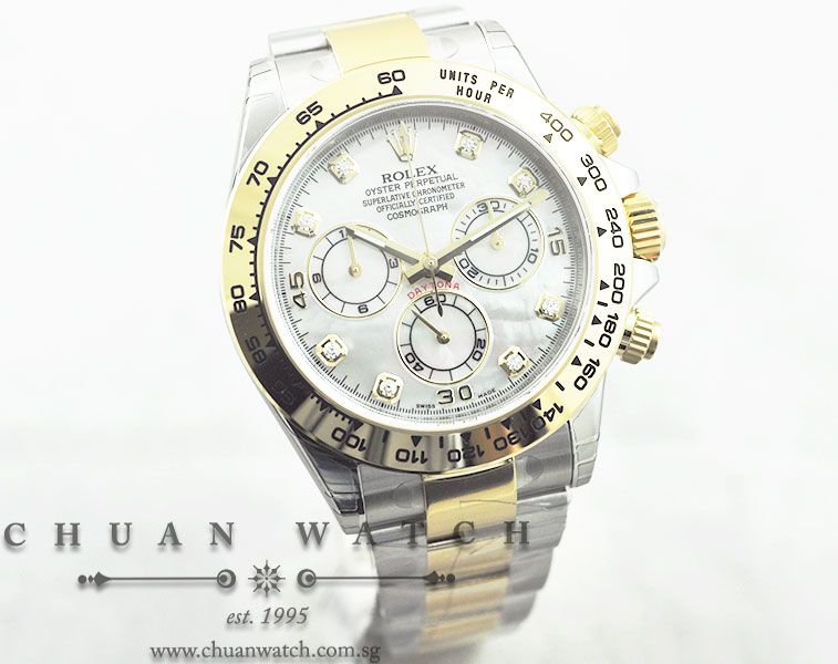 Rolex Cosmograph Daytona 116503 White MOP Diamonds - Image 3