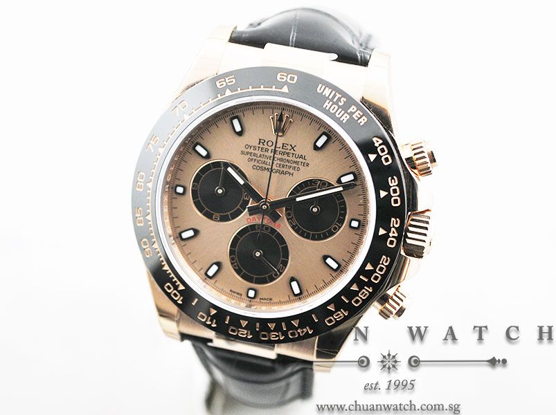 Rolex Cosmograph Daytona Everose 116515LN Pink Baton - Image 2