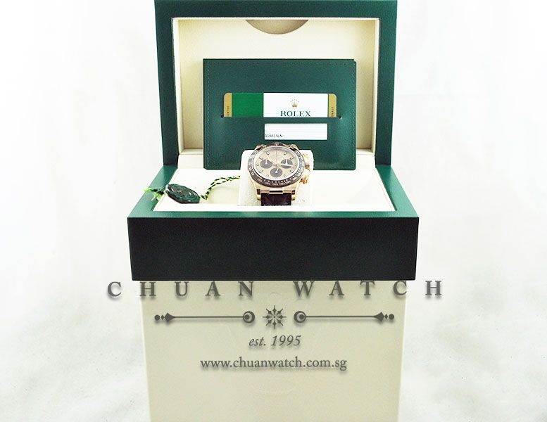 Rolex Cosmograph Daytona Everose 116515LN Pink Baton - Image 5