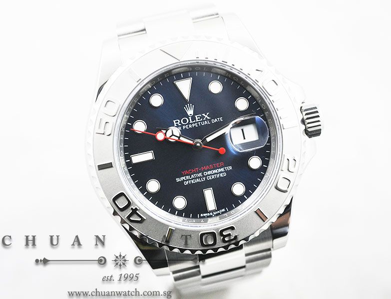 Rolex Gents Yacht-Master 40mm 116622 Blue Sunburst - Image 3