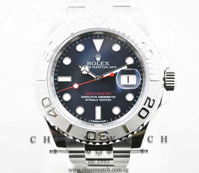 Rolex Gents Yacht-Master 40mm 116622 Blue Sunburst