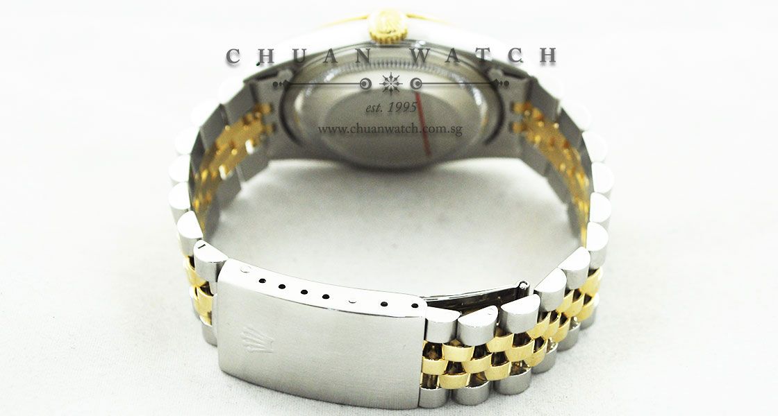 Rolex Gents DateJust 36mm 16233 Champagne Sunburst Diamonds - Discontinued - Image 4