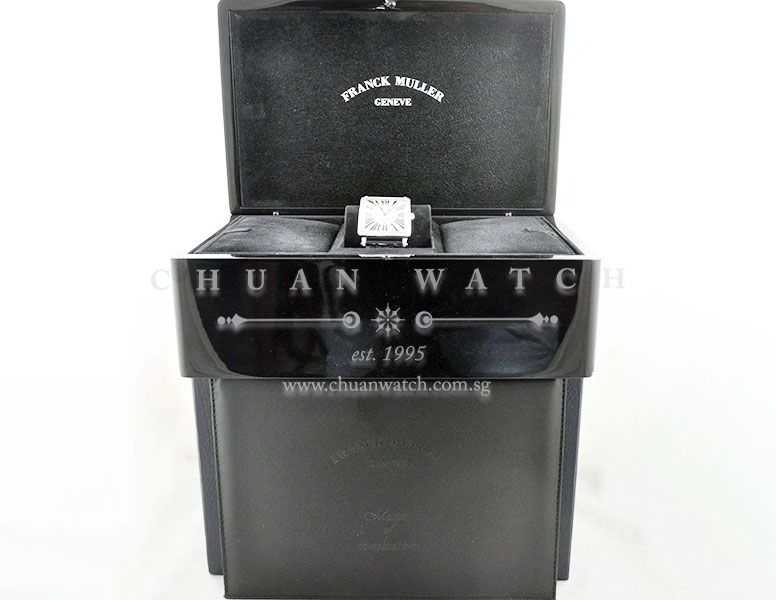 Franck Muller Master Square Quartz 6002 MB QZ Black Painted Roman - Image 5