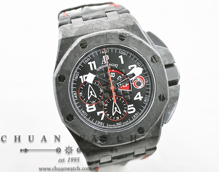 Audemars Piguet Royal Oak Offshore Team Alinghi Forged Carbon Error Dial 26062FS - Limited Edition of 1300 Pieces Only - Image 3