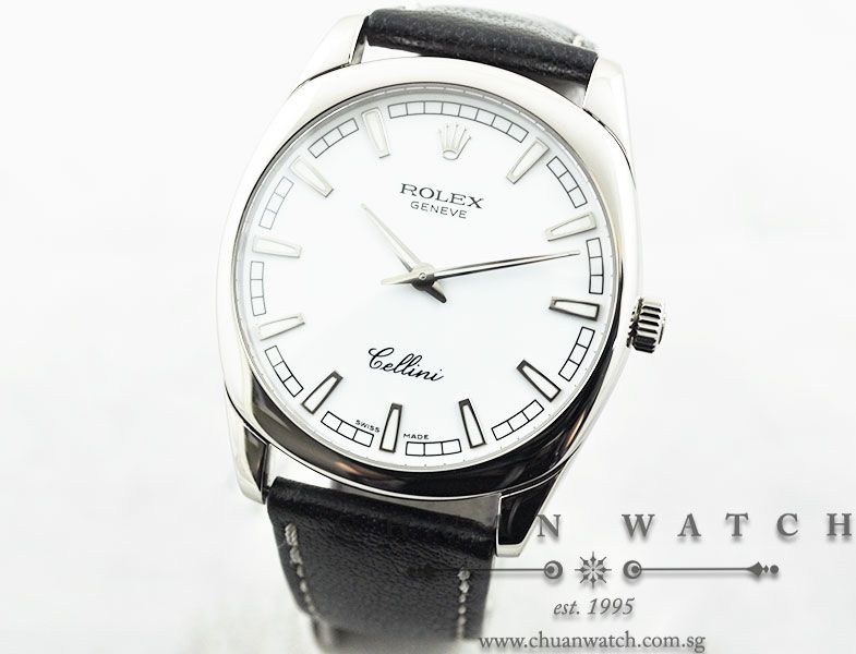Rolex Cellini Danaos 38mm 4243/9 White Baton - Image 2