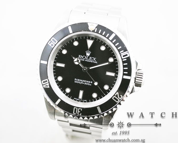 Rolex No-Date Submariner 14060 Tritium - Discontinued - Image 2
