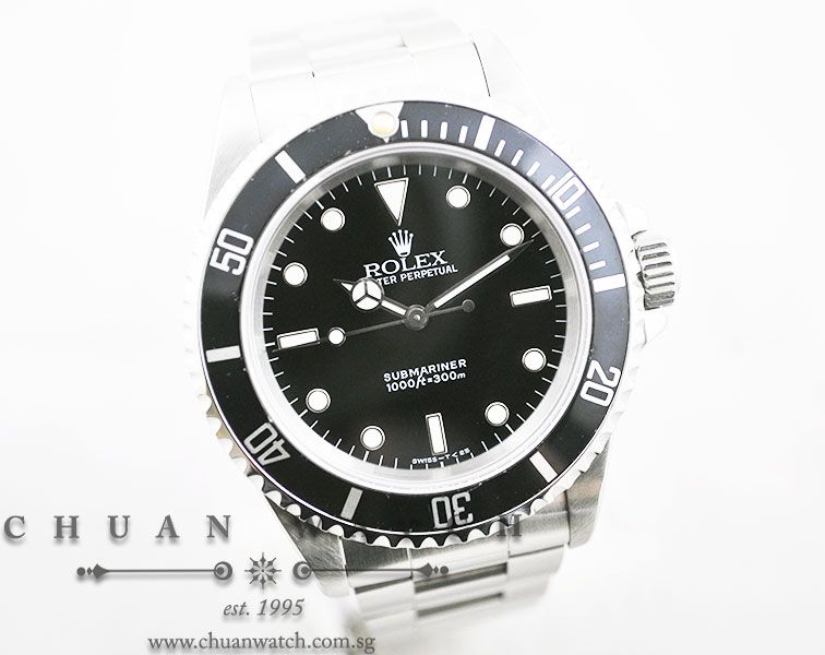Rolex No-Date Submariner 14060 Tritium - Discontinued - Image 3