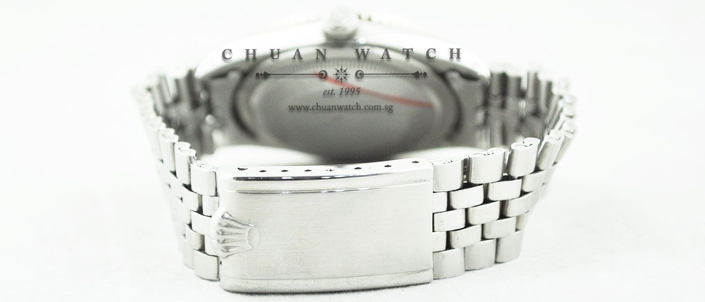 Rolex Vintage Gents DateJust Thunderbird 36mm 1625 Silver Sunburst Baton - Discontinued - Image 4