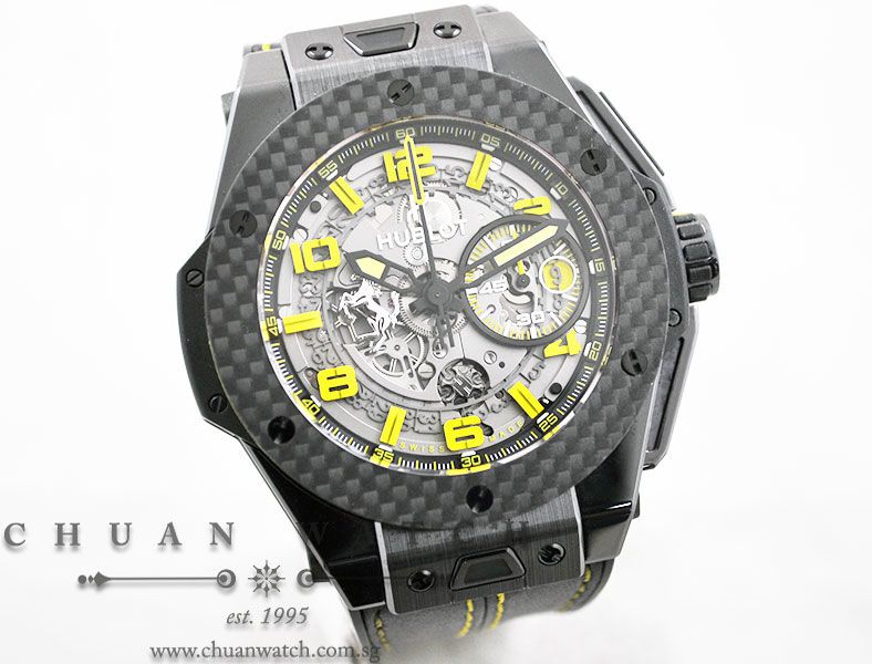 Hublot Big Bang Unico Ferrari Carbon Ceramic 45mm 401.CQ.0129.VR - Limited Edition of 1000 Pieces Only - Image 3