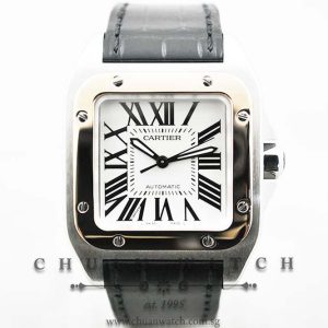 Cartier Santos 100 Midsize Two-Tone W20107X7