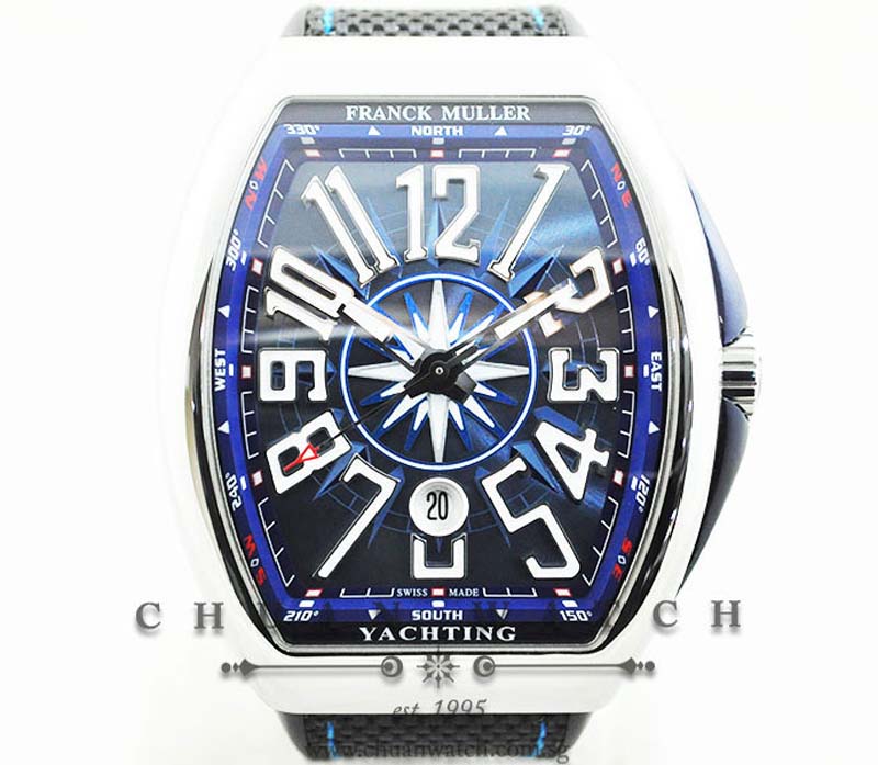 Franck Muller Vanguard Yachting V 45 SC DT AC BL