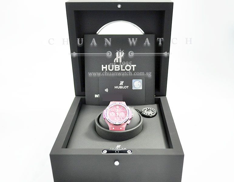 Hublot Big Bang Purple Linen 41mm 341.XP.2770.NR.1205 - Limited Edition of 200 Pieces Only - Image 5