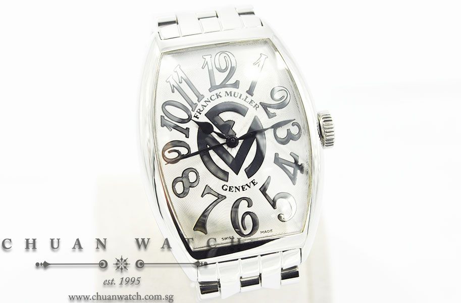 Franck Muller Cintree Curvex Midsize Relief 5850 SC REL - Limited Edition of 225 Pieces Only - Image 3