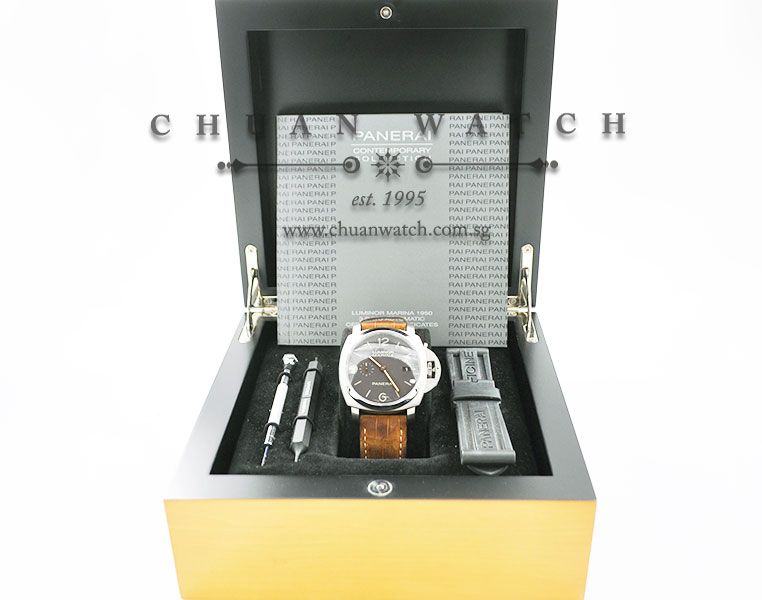 Panerai Luminor 1950 3-Days Titanio Pam 351 M - Discontinued - Image 5
