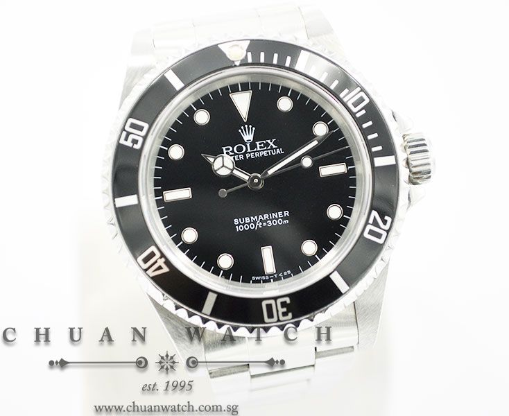 Rolex No-Date Submariner 14060 Tritium - Discontinued - Image 3