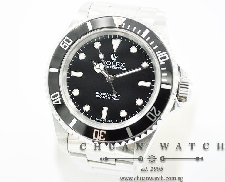 Rolex No-Date Submariner 14060 Tritium - Discontinued - Image 2