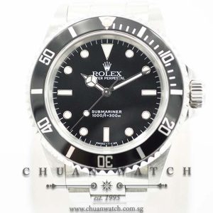 Rolex No-Date Submariner 14060 Tritium - Discontinued