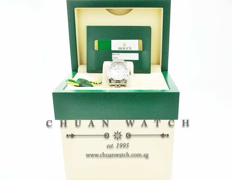 Rolex Gents DateJust 36mm 116234 White Roman - Image 5