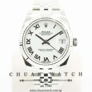 Rolex Boys DateJust 31mm 178274 White Roman
