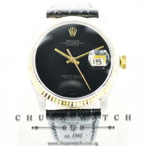 Rolex Vintage Gents DateJust 36mm 1601-3 Onyx - Discontinued