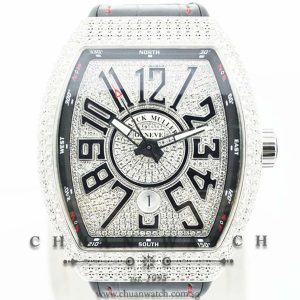 Franck Muller Vanguard Pave-Set Diamonds V 45 SC DT AC BC