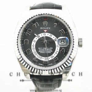 Rolex Annual Calendar GMT Sky-Dweller 326139 Black Arabic