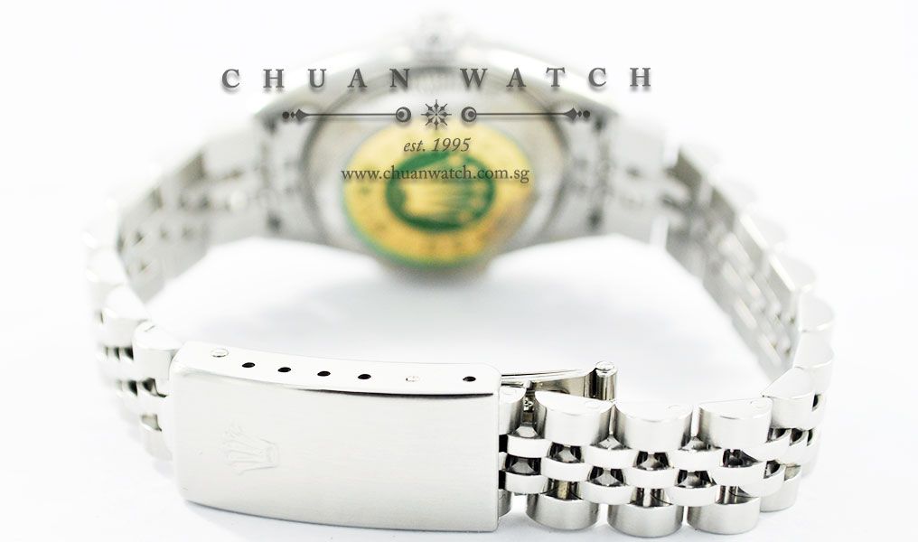 Rolex Ladies DateJust 26mm 79190 Silver Sunburst Baton - Discontinued - Image 4