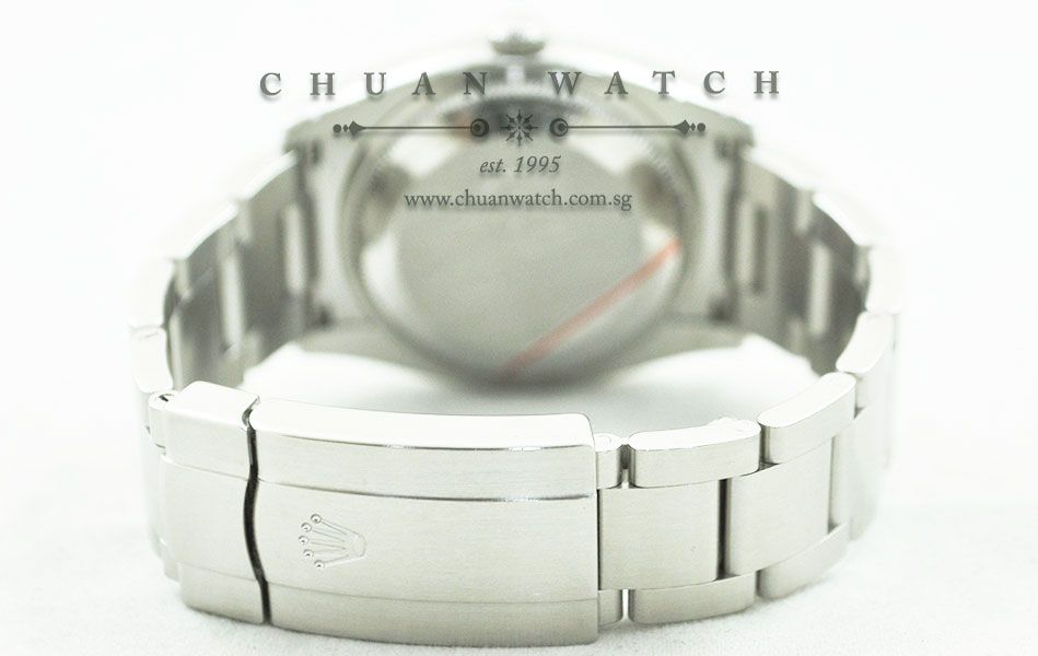 Rolex Gents Oyster Perpetual No-Date Air-King 34mm 114200 Silver Sunburst 3.6.9 - Image 4